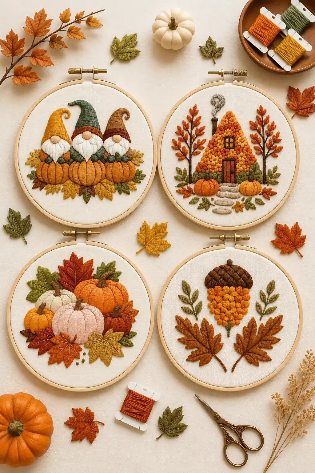 1800+ Premium Hand Embroidery Pattern PDF | Beginner-Friendly DIY Wall Art