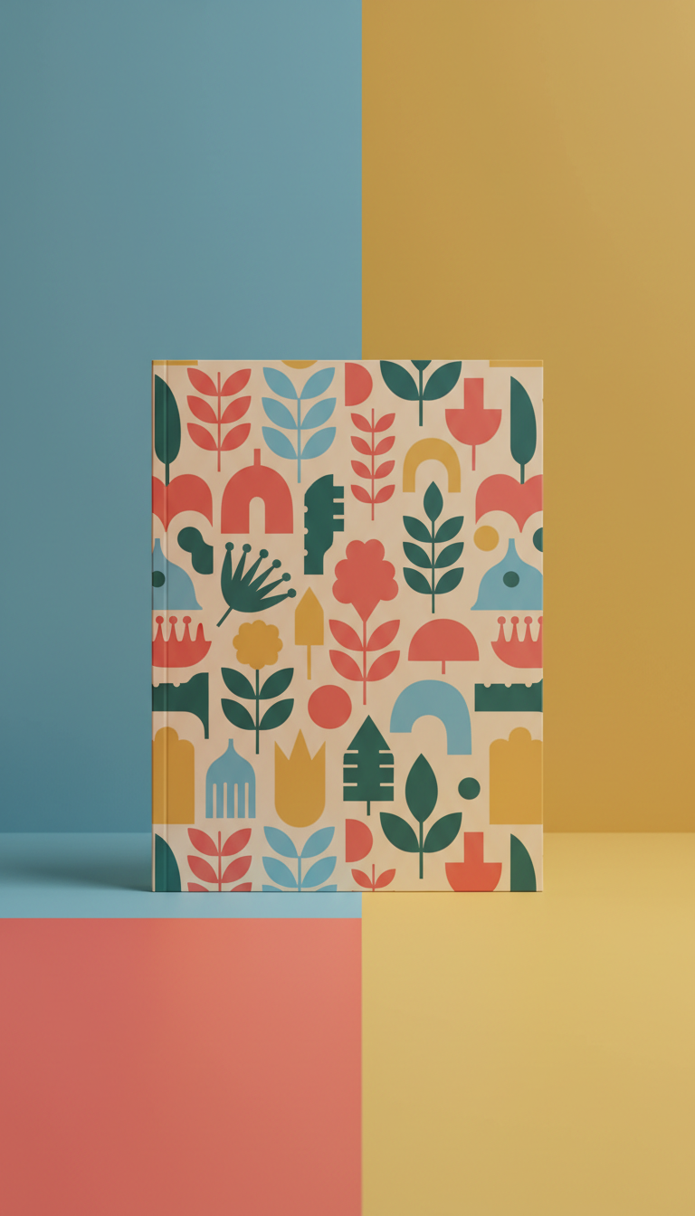 Modern Botanicals printed pattern booklet